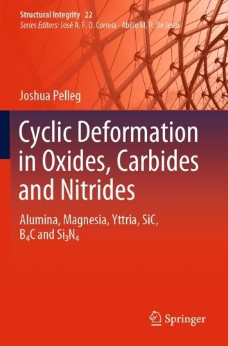 Бумажная книга «Cyclic Deformation in Oxides, Carbides and Nitrides: Alumina, Magnesia, Yttria, SiC, B4C and Si3N4», автор Джошуа Пеллег - фото №1