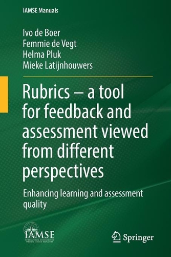Бумажная книга «Rubrics – a tool for feedback and assessment viewed from different perspectives: Enhancing learning and assessment quality», авторов Фемми де Вегт, Хельма Плюк, Иво де Бур, Мике Латийнхауверс - фото №1