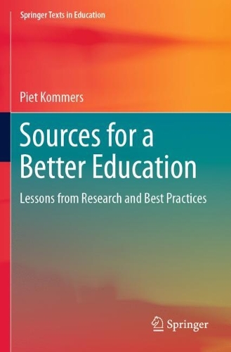Паперова книга «Sources for a Better Education: Lessons from Research and Best Practices», автор Піт Коммерс - фото №1