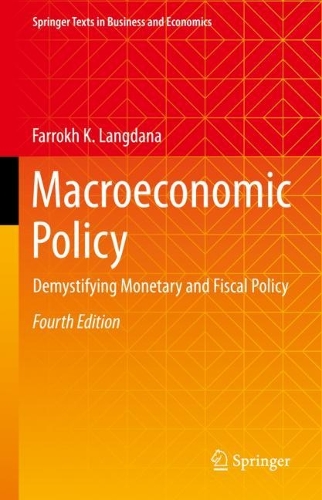 Паперова книга «Macroeconomic Policy: Demystifying Monetary and Fiscal Policy», автор Фаррох К. Лангдана - фото №1