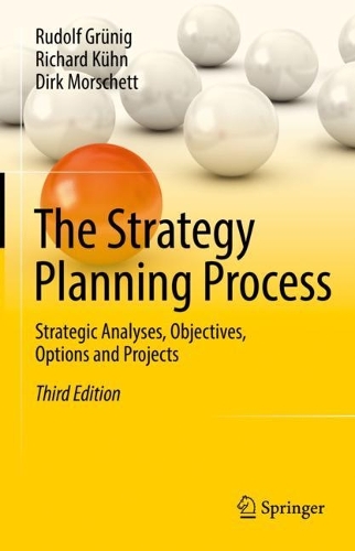 Паперова книга «The Strategy Planning Process: Strategic Analyses, Objectives, Options and Projects», авторів Дірк Моршетт, Річард Кюн, Рудольф Ґрюніґ - фото №1
