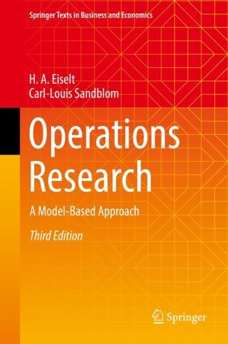[object Object] «Operations Research: A Model-Based Approach», авторів Карл-Луї Сандблом, Г. А. Айзельт - фото №1