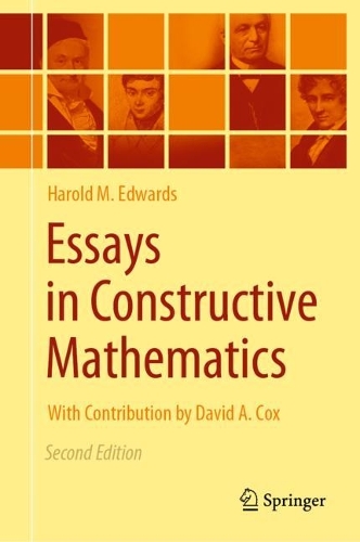 Бумажная книга «Essays in Constructive Mathematics», автор Гарольд М. Эдвардс - фото №1