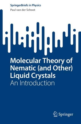 [object Object] «Molecular Theory of Nematic (and Other) Liquid Crystals: An Introduction», автор Пол ван дер Схут - фото №1
