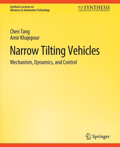 [object Object] «Narrow Tilting Vehicles: Mechanism, Dynamics, and Control», авторів Амір Хаджепур, Чен Танг - фото №1