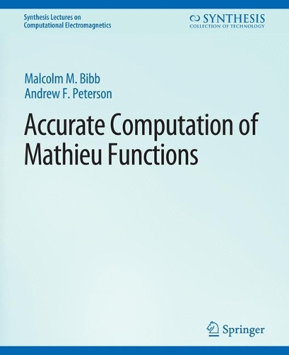 Бумажная книга «Accurate Computation of Mathieu Functions», автор Эндрю Петерсон - фото №1