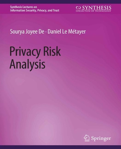 Паперова книга «Privacy Risk Analysis», автор Сурья Джойї Де - фото №1