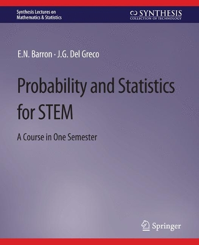 [object Object] «Probability and Statistics for STEM: A Course in One Semester», авторів Е.Н. Баррон, Дж.Г. Дель Греко - фото №1