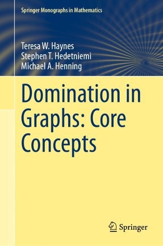 [object Object] «Domination in Graphs: Core Concepts», авторів Майкл А. Хеннінг, Стівен Т. Хедетніемі, Тереза В. Хейнс - фото №1