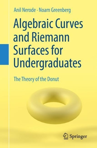[object Object] «Algebraic Curves and Riemann Surfaces for Undergraduates: The Theory of the Donut», авторов Анил Нероде, Ноам Гринберг - фото №1
