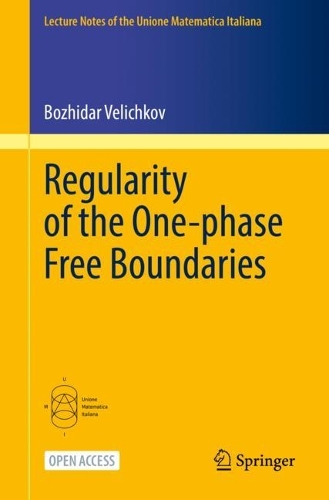 [object Object] «Regularity of the One-phase Free Boundaries», автор Божидар Величков - фото №1