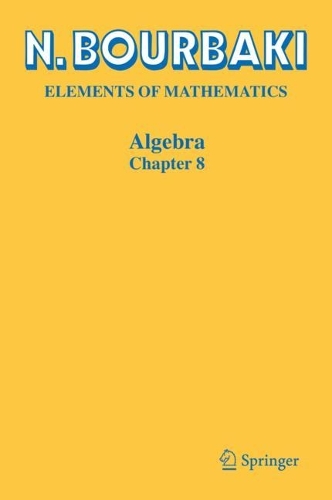 Паперова книга «Algebra: Chapter 8», автор Н. Бурбакі - фото №1
