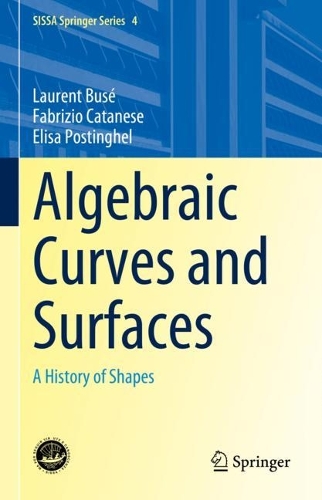 Бумажная книга «Algebraic Curves and Surfaces: A History of Shapes», авторов Элиза Постингель, Фабрицио Катанезе, Лоран Бусе - фото №1