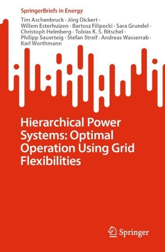 Бумажная книга «Hierarchical Power Systems: Optimal Operation Using Grid Flexibilities», авторов Андреас Вассерраб, Бартош Филипецки, Кристоф Хельмберг, Йорг Диккерт, Карл Вортманн, Филипп Зауэртайг, Сара Грюндель, Штефан Штрайф, Тим Ашенбрук, Тобиас К. С. Ритшель, Виллем Эстерхёйзен - фото №1