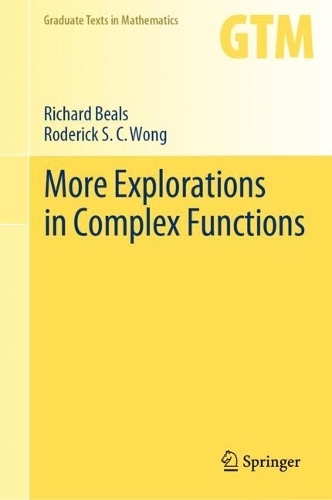 Бумажная книга «More Explorations in Complex Functions», авторов Ричард Билс, Родерик С. К. Вонг - фото №1