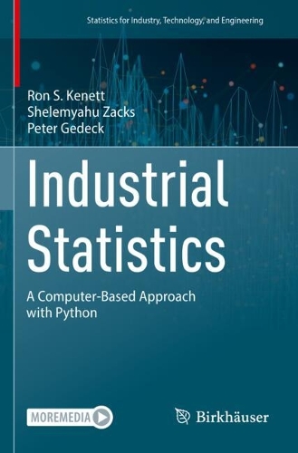 Паперова книга «Industrial Statistics: A Computer-Based Approach with Python», авторів Пітер Гедек, Рон С. Кенетт, Шелемаху Закс - фото №1