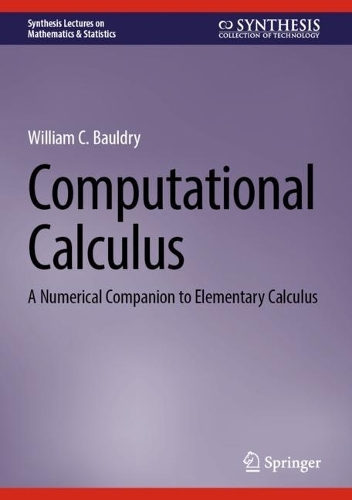 [object Object] «Computational Calculus: A Numerical Companion to Elementary Calculus», автор Уильям К. Болдри - фото №1