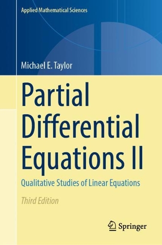 Паперова книга «Partial Differential Equations II: Qualitative Studies of Linear Equations», автор Майкл Е. Тейлор - фото №1
