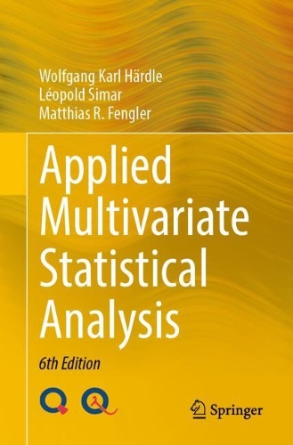 [object Object] «Applied Multivariate Statistical Analysis», авторів Леопольд Сімар, Вольфганг Карл Хердле - фото №1