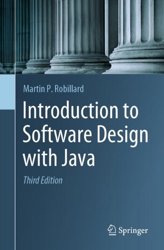 Бумажная книга «Introduction to Software Design with Java», автор Мартин П. Робиллард - фото №1