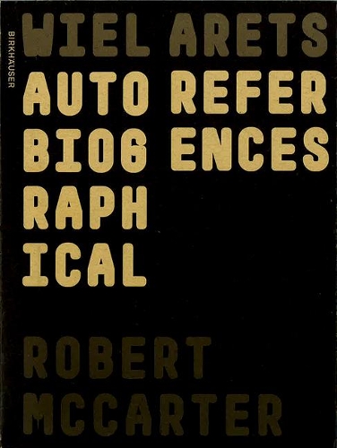 Паперова книга «Wiel Arets: Autobiographical References», автор Роберт Маккартер - фото №1