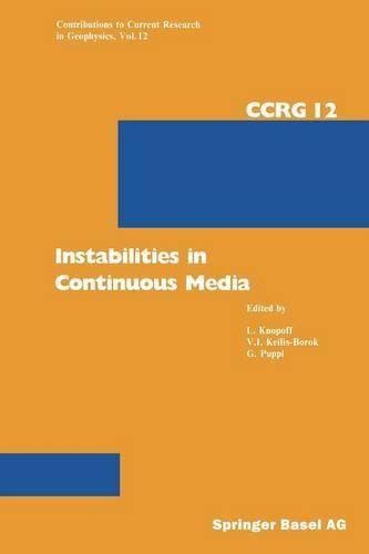 Паперова книга «Instabilities in Continuous Media», авторів BOROK, Кейлі, Кейлі-Борок, Нопофф - фото №1