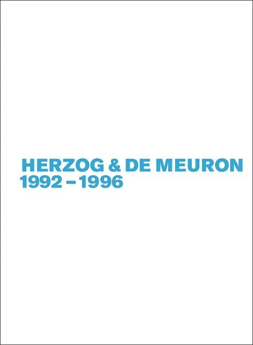 Паперова книга «Herzog & de Meuron 1992-1996», автор Герхард Мак - фото №1