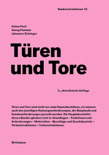 Паперова книга «Türen und Tore», авторів Георг Поммер, Йоганнес Цайнінгер - фото №1