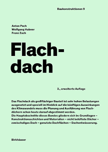 Бумажная книга «Flachdach», авторов Антон Питч, Франц Зак, Вольфганг Хюбнер - фото №1