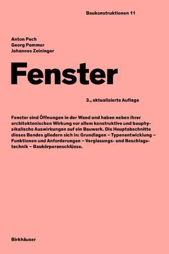Паперова книга «Fenster», авторів Антон Пех, Георг Поммер, Йоганнес Цайнінгер - фото №1