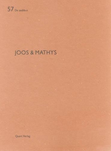 Паперова книга «Joos and Mathys: De aedibus 57», автор Хайнц Вірц - фото №1