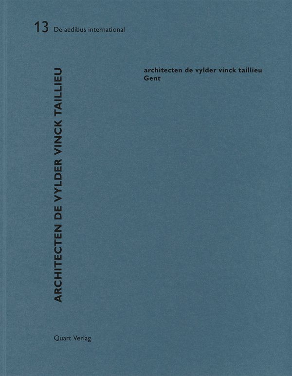 Бумажная книга «Architecten de Vylder Vinck Taillieu: De Aedibus International», автор Хайнц Вирц - фото №1