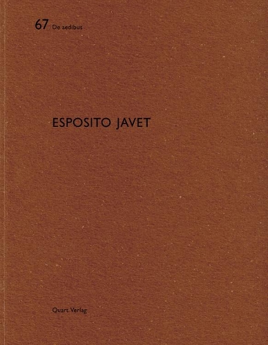 Бумажная книга «Esposito Javet: De Aedibus», автор Хайнц Вирц - фото №1