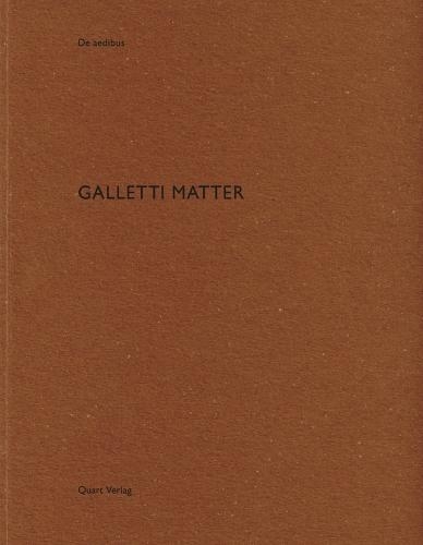 Бумажная книга «Galletti Matter: De aedibus», автор Хайнц Вирц - фото №1