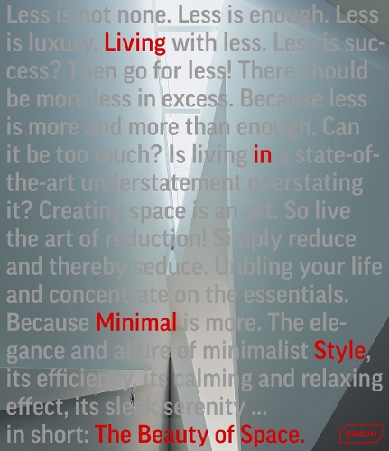 Паперова книга «The Beauty of Space: Living in Minimal Style», автор Кріс ван Уффєлєн - фото №1