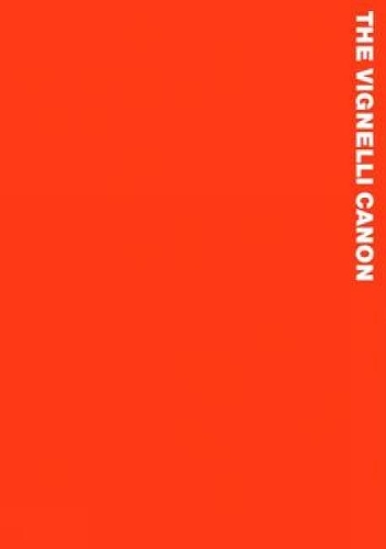 Бумажная книга «The Vignelli Canon», автор Массимо Виньелли - фото №1