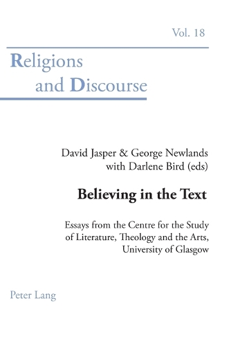 Паперова книга «Believing in the Text: Essays from the Centre for the Study of Literature, Theology, and the Arts, University of Glasgow», автор Дарлін Берд - фото №1