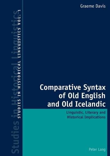[object Object] «Comparative Syntax of Old English and Old Icelandic: Linguistic, Literary and Historical Implications», автор Грем Девіс - фото №1