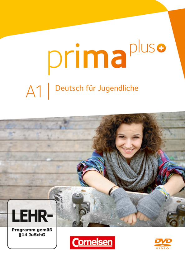 Бумажная книга «Prima plus. Deutsch für Jugendliche Allgemeine Ausgabe. A1. Zu Band 1 und 2 Video-DVD mit Übungen» - фото №1
