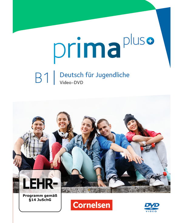 Бумажная книга «Prima plus - Deutsch für Jugendliche Allgemeine Ausgabe - B1: Gesamtband Video-DVD» - фото №1