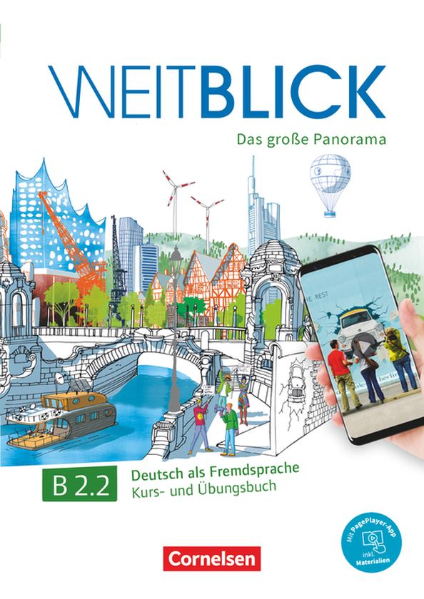 Паперова книга «Weitblick. Kurs- und Übungsbuch B2 Band 2 mit PagePlayer-App» - фото №1