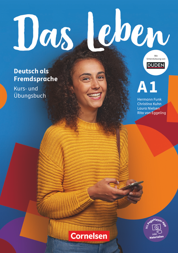 Бумажная книга «Das Leben. Kurs- und Ubungsbuch A1 inkl. Audios, Videos, Texten und Ubunge», авторов Герман Функ, Кристина Кун, Лаура Нильсен - фото №1