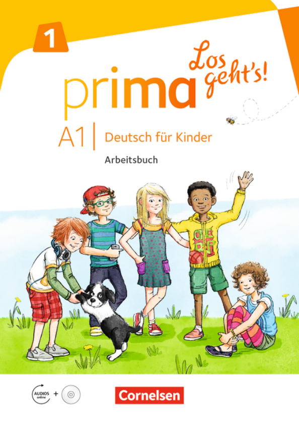 Паперова книга «Prima - Los geht's! A1 Deutsch für Kinder. Arbeitsbuch mit Audio-CD und Stickerbogen» - фото №1