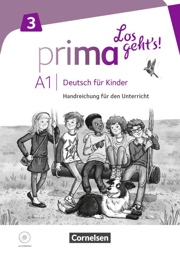 Бумажная книга «Prima - Los geht's! Band 3. Handreichungen für den Unterricht mit Kopiervorlagen und Audio-CD» - фото №1