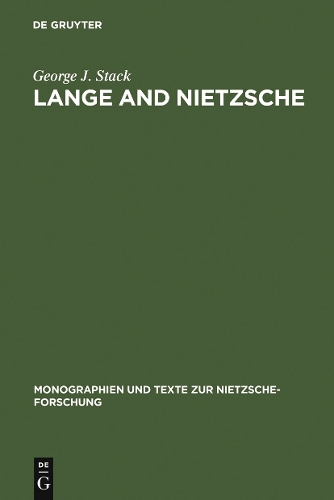Бумажная книга «Lange and Nietzsche», автор Джордж Дж. Стэк - фото №1