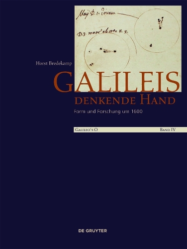 Паперова книга «Galileis denkende Hand: Form und Forschung um 1600», автор Хорст Бредекамп - фото №1