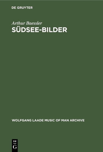 Бумажная книга «Südsee-Bilder», автор Артур Бесслер - фото №1