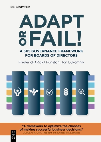 Бумажная книга «Adapt or Fail!: A 5x5 Governance Framework for Boards of Directors», автор Джон Лукомник - фото №1