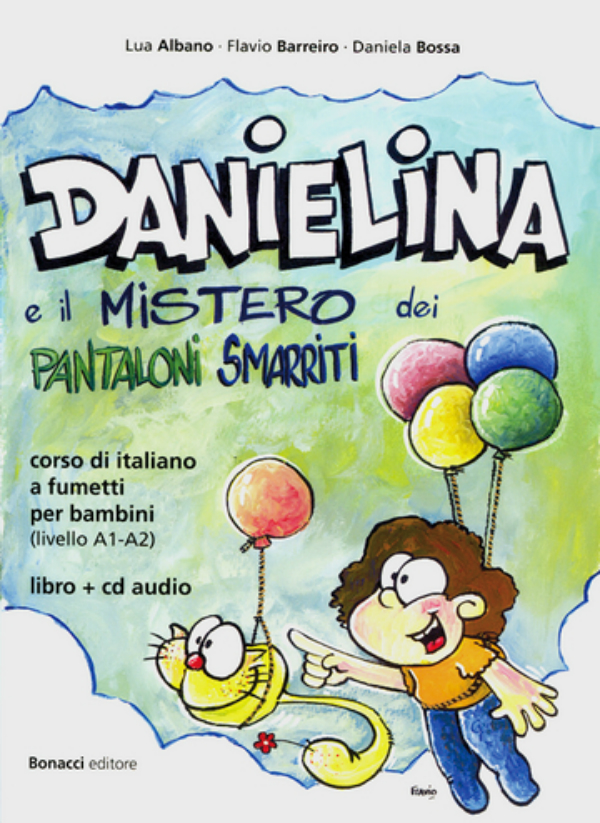 Бумажная книга «Danielina e il mistero dei pantaloni smarriti A1-A2 con CD Audio» - фото №1