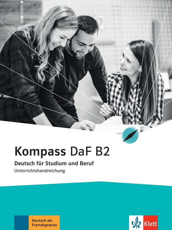 Паперова книга «Kompass DaF B2 Unterrichtshandreichung», авторів Ільза Сандер, Верена Джилмоцці - фото №1